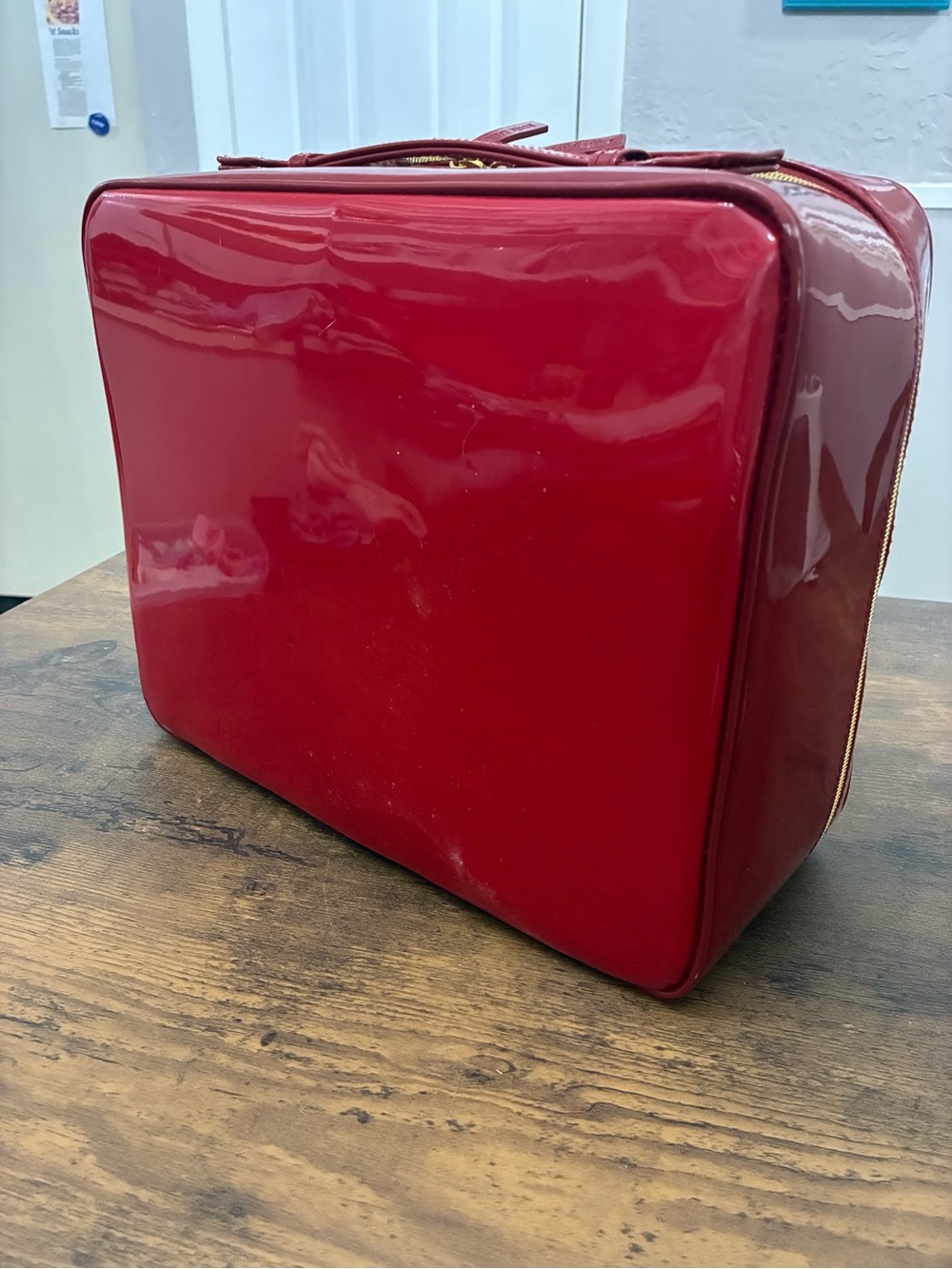 Estée Lauder Red Cosmetic Travel Bag - Picture 4 of 15